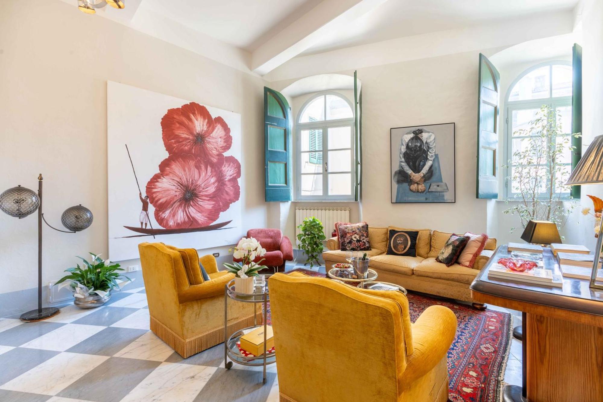 Luxury Apartment Angelio Barga Buitenkant foto